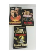 Lot Of 3 Tom Clancy Paperback Power Plays Novels - €12,62 EUR