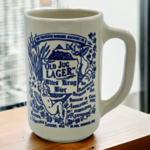 Fraelich Rommel Brewing Co. Old Jug Lager Krug Bier Ceramic Mug Beer Cup - £14.84 GBP