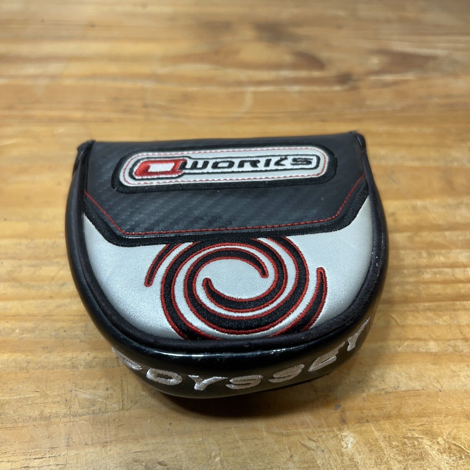 Odyssey O-Works Mallet Putter Cover - Black/Silver/Red - Great Condition - $14.85