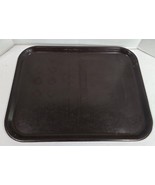 Vtg Dark Brown Melamine Melmac Boltabilt 14 1/4&quot;x18&quot; Cafeteria Lunch Tra... - $529.08 MXN