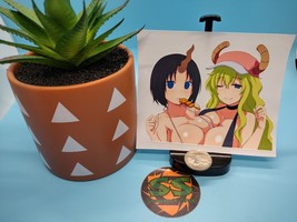 Miss Kobayashi&#39;s Dragon Maid - Lucoa &amp; Elma - Waterproof Vinyl Sticker / Decal - £4.47 GBP