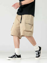 Men&#39;s Plus Size Drawstring Shorts with Pockets - $24.49