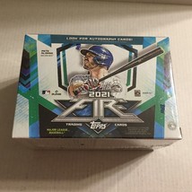 NEW 2021 Topps MLB Fire Baseball Trading Card Blaster Box - 46 Total Cards - $37.95
