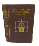 New Saint Joseph Sunday Missal &amp; Hymnal The Complete Masses 1966 Catholi... - £7.52 GBP