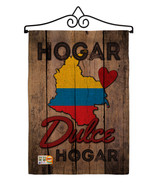 Country Colombia Hogar Dulce Burlap - Impressions Decorative Metal Wall ... - £27.15 GBP