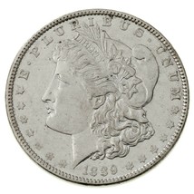 1889 $1 Silver Morgan Dollar in Choice BU Prooflike PL Condition - £109.61 GBP