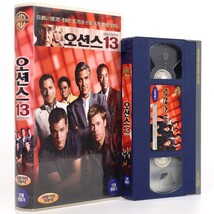 Ocean&#39;s Thirteen (2007) Korean Late VHS [NTSC] Korea George Clooney Brad Pitt 13 - £38.16 GBP