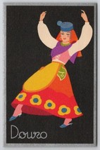Douro Portugal Costumes Dancando O Vira No.65 Colorful Postcard N24 - £10.32 GBP