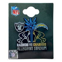 Las Vegas Raiders Limited Edition 2020 Inaugural Game Day Pin vs. LA Cha... - $21.15