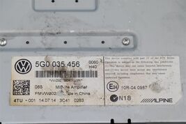 Vw Volkswagen Alpine Radio Audio Stereo Amp Amplifier 5G0035456 image 4