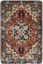 Lahome Collection Traditional Oriental Area Rug - 2&#39;X3&#39; Washable Small, ... - $32.93