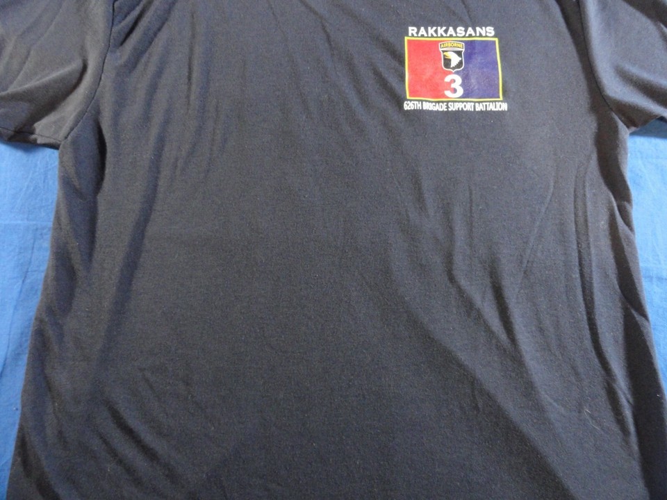 DISCONTINUED 626TH BSB BRIGADE SUPPORT BATTALION 101ST AIRBORNE DIVISION SHIRT L Item image 5