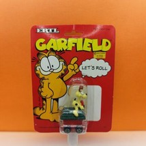 Garfield Die Cast Car Odie Let&#39;s Roll Doghouse 1990 ERTL 2991 Sealed Collectable - £11.51 GBP