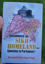 Documents on sikh homeland &amp; speeches book by sirdar kapur singh english new b59 - £46.45 GBP