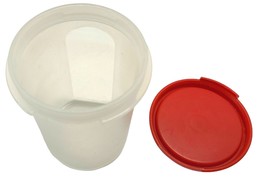Tupperware Modular Mates 1606-05 with Lid 1607 4 Vintage 15 oz Storage Container - £11.11 GBP