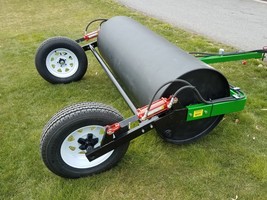 Sports Field Turf Roller 8 FT Heavy Duty Hydraulic Wheel Kit 30&quot; Diamete... - £9,635.79 GBP