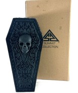 Summit Collection Gothic Floral Coffin Trinket Box Halloween Day Of The ... - $54.61 CAD