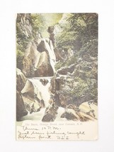 Canaan NH Child on Rock The Basin Orange Brook Vintage Postcard Posted 1906 - £15.22 GBP