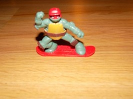 2013 Teenage Mutant Ninja Turtle Raphael Action Figure TMNT McDonald's Snowboard - $8.00