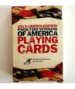 Paralyzed Veterans of America Poker Playing CardsLimited Edition 2013 E7 - $27.15 CAD