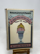 Howard Johnson&#39;s Presents Old Time Ice Cream Soda Fountain Recipes 1971 ... - $29.69