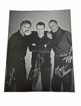Marc Alaimo  Casey Biggs  Jeffrey Combs Signed Autographed 8x10 Photo Star Trek  - £196.72 GBP