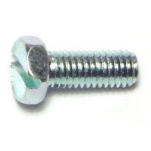 #10-32 x 1/2&quot; Zinc Slotted Indented Hex Machine Screws MSIHS-125 (40 pcs.) - £9.96 GBP