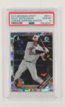 2019 Bowman Schizzi Adley Rutschman Cromato Sapphire Edizione PSA 10 Gem... - $524.69
