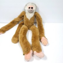 Monkey Gorilla Plush Stuffed Animal Realistic Wild Republic 16&quot; Brown Tan White  - £15.78 GBP