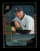 2005 Topps Bowman Chrome Baseball Trading Card #25 Derek Jeter New York Yankees - £7.77 GBP