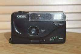 Halina Vision XMS Auto Flash 35mm point and shoot compact camera. - £31.97 GBP