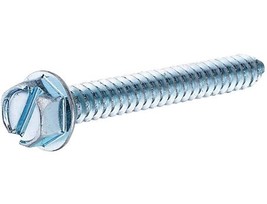 Hillman 5328 Slotted Hex Washer Head Sheet Metal Screw, #10 x 1 in., 8-Pack - £8.21 GBP