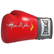 Mia St John Signed Boxing Glove Beckett Knockout Boxer Autograph Everlast Red - £138.19 GBP