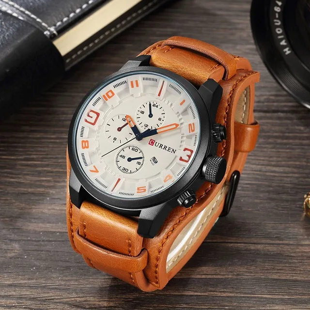 CURREN 8225 Men High Quality Japan Quartz Movement Hand Watch Waterproof... - $41.08 CAD