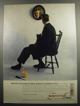 1955 Smirnoff Vodka Ad - Who put the vodka in Mrs. Murphy&#39;s orange juice? - $18.49