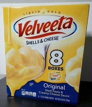 Kraft Shells &amp; Cheese Macaroni Creamy Cheese Sauce Pasta 12 Oz (8 Pack Box) - £16.42 GBP