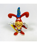 Domino’s Pizza Yo Noid 1988 Claymation 3&quot; Wizard PVC Mini Figure Avoid t... - $9.46