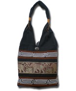 Shoulder bag - elephant Thailand handbag bag cotton 30 x27 x 10 cm TA52 ... - $19.99