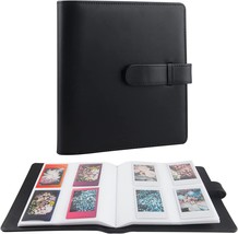 256 Pockets Small Photo Album - Fits For Fujifilm Instax Mini 7 Mini 8, Black - £30.59 GBP