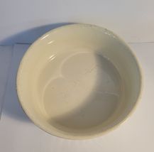 Hall's Superior Autumn Leaf Jewel Tea 7.75" Ribbed Round Casserole Dish image 2