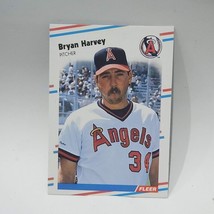 1988 Fleer Update Bryan Harvey #U-14 Rookie RC California Angels Baseball Card - £0.93 GBP