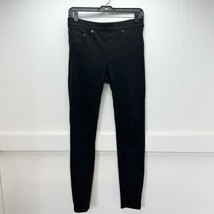 Spanx Jeans Womens Medium Jegging Skinny Black Stretch Pull On Denim Com... - $24.99