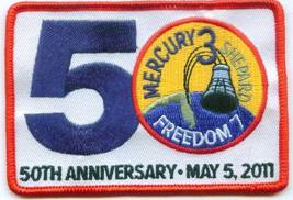 Mercury-Redstone 3 Freedom 7 50th Anniv Space Patch Badge Embroidered Patch - $19.99+