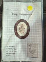 Tiny Treasures The Graph Goose Cross Stitch Designs Pattern OnlyHome Sweet Home - £6.67 GBP