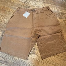 Men&#39;s Lightweight Brown Wide Leg Size 2XL (36-38) Shorts PJ Mark Y2K - £10.56 GBP