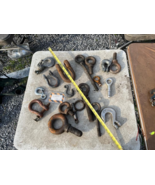 MISC LOT (18)   RIGGING Eye Bolt CLEVIS, Crosby, hooks, chain, lifting - $173.84 CAD