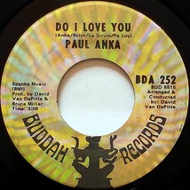 Paul Anka - &quot;Do I Love You / So Long City&quot; Buddah Records 7&quot; 45 rpm Single 1971 - £0.88 GBP