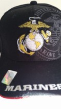 US Marines logo/emblem on a black cover/ball cap w/tags - $20.00