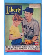 LIBERTY Magazine Bob Feller Cleveland Indians August 5th 1941 - $46.75