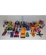 Lot of 41 Different CARS Pretend play Plastic Diecast Die Cast - $71.66 CAD